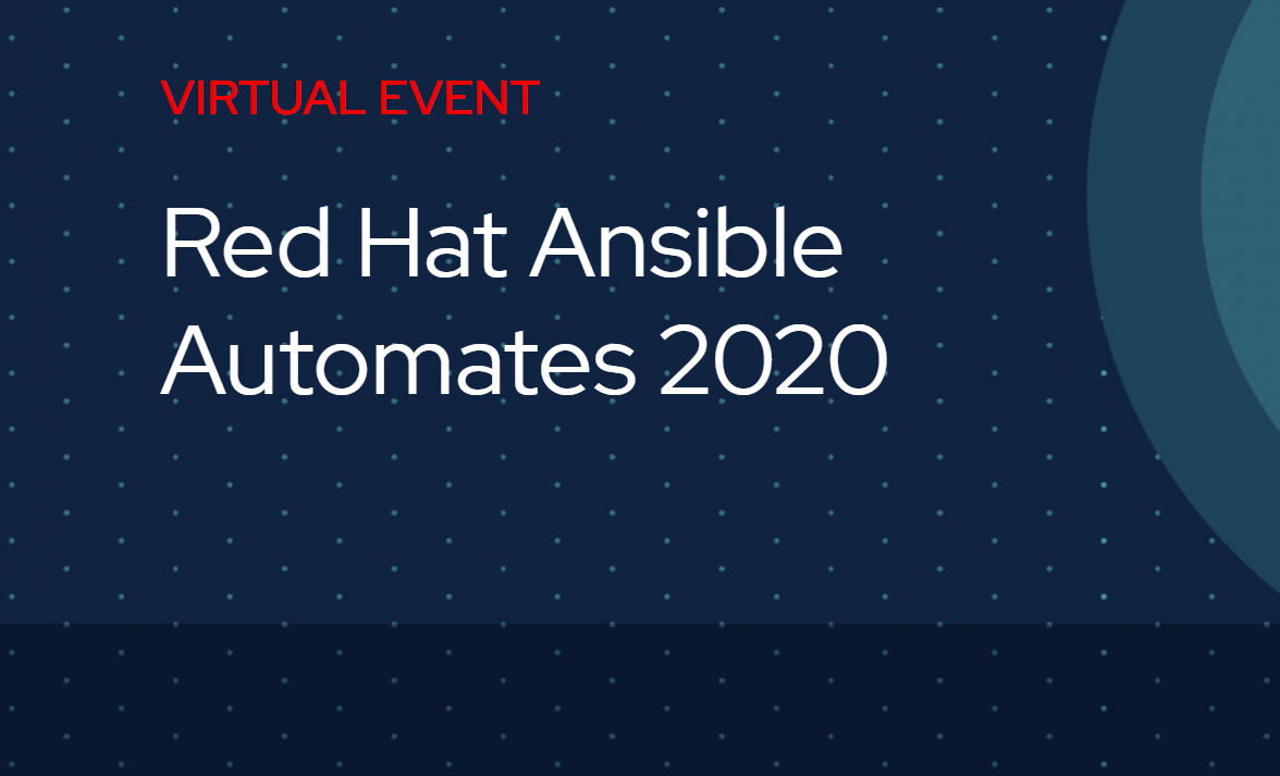 Ansible Automates 2020 on 9th & 10th September